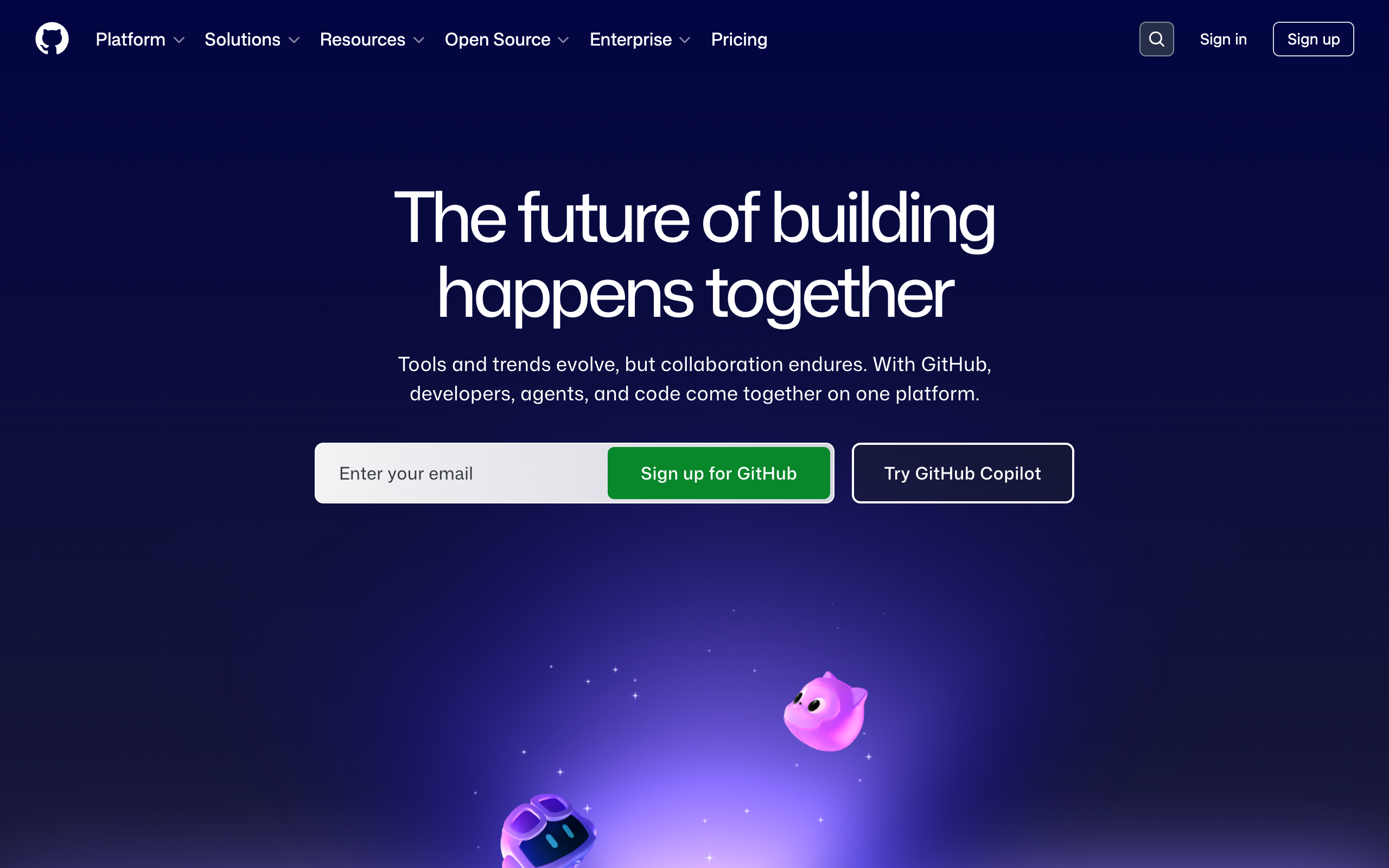 TestAI Editor Homepage Screenshot